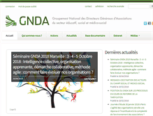 Tablet Screenshot of gnda.org